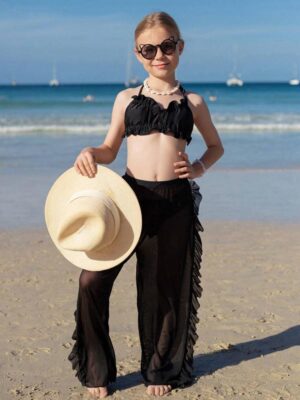 VESTIDO DE BAÑO TRES PIEZAS NIÑA